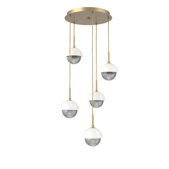 Cabochon Round 5pc Multi-Pendant (1289|CHB0093-05-GB-S-C01-L3-WI)