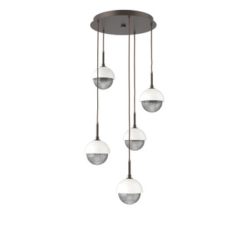 Cabochon Round 5pc Multi-Pendant (1289|CHB0093-05-FB-S-C01-L3-WI)