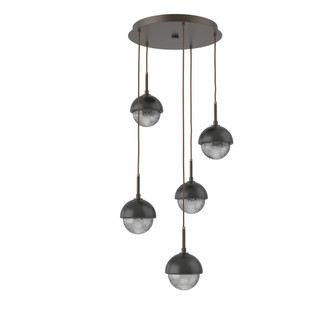 Cabochon Round 5pc Multi-Pendant (1289|CHB0093-05-FB-S-C01-L3-MB)