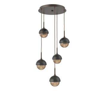 Cabochon Round 5pc Multi-Pendant (1289|CHB0093-05-FB-B-C01-L1-MB)