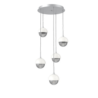 Cabochon Round 5pc Multi-Pendant (1289|CHB0093-05-CS-S-C01-L1-WI)