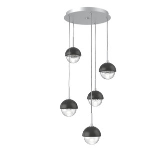 Cabochon Round 5pc Multi-Pendant (1289|CHB0093-05-CS-C-C01-L3-MB)