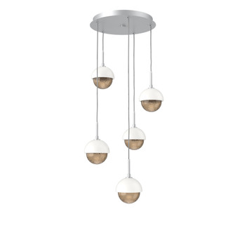 Cabochon Round 5pc Multi-Pendant (1289|CHB0093-05-CS-B-C01-L3-WI)