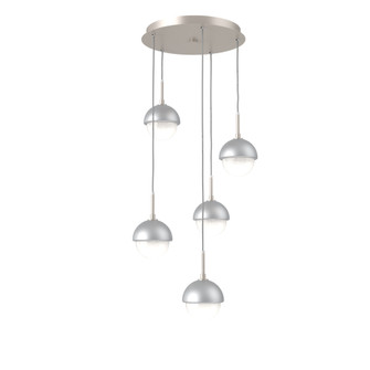 Cabochon Round 5pc Multi-Pendant (1289|CHB0093-05-BS-WL-C01-L3-CS)