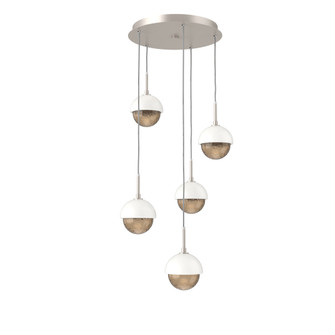 Cabochon Round 5pc Multi-Pendant (1289|CHB0093-05-BS-B-C01-L3-WI)