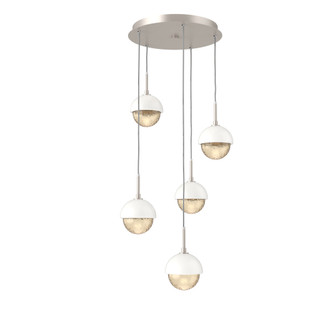 Cabochon Round 5pc Multi-Pendant (1289|CHB0093-05-BS-A-C01-L3-WI)