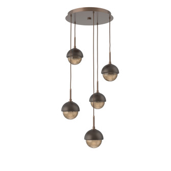 Cabochon Round 5pc Multi-Pendant (1289|CHB0093-05-BB-B-C01-L1-FB)