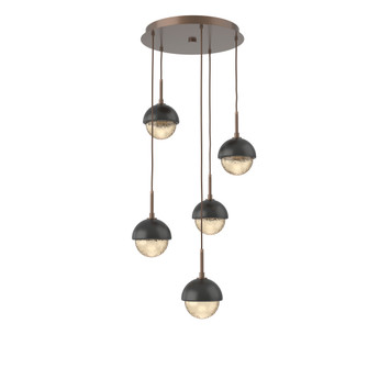 Cabochon Round 5pc Multi-Pendant (1289|CHB0093-05-BB-A-C01-L3-MB)