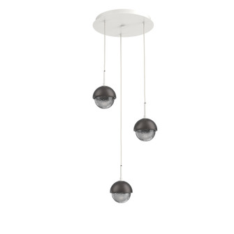 Cabochon Round 3pc Multi-Pendant (1289|CHB0093-03-WI-S-C01-L3-GP)