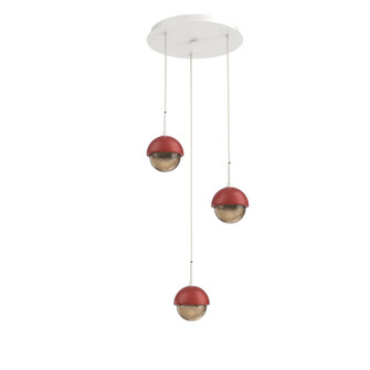 Cabochon Round 3pc Multi-Pendant (1289|CHB0093-03-WI-B-C01-L1-RE)