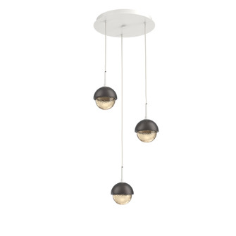 Cabochon Round 3pc Multi-Pendant (1289|CHB0093-03-WI-A-C01-L3-GP)