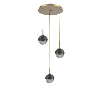 Cabochon Round 3pc Multi-Pendant (1289|CHB0093-03-GB-S-C01-L3-MB)