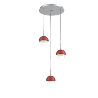 Cabochon Round 3pc Multi-Pendant (1289|CHB0093-03-CS-WL-C01-L3-RE)