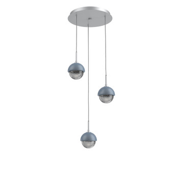 Cabochon Round 3pc Multi-Pendant (1289|CHB0093-03-CS-S-C01-L3-BU)