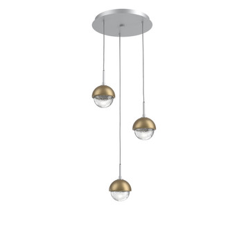 Cabochon Round 3pc Multi-Pendant (1289|CHB0093-03-CS-C-C01-L3-GB)