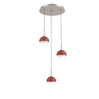 Cabochon Round 3pc Multi-Pendant (1289|CHB0093-03-BS-WL-C01-L3-RE)