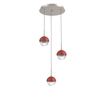 Cabochon Round 3pc Multi-Pendant (1289|CHB0093-03-BS-C-C01-L1-RE)