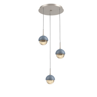 Cabochon Round 3pc Multi-Pendant (1289|CHB0093-03-BS-A-C01-L3-BU)