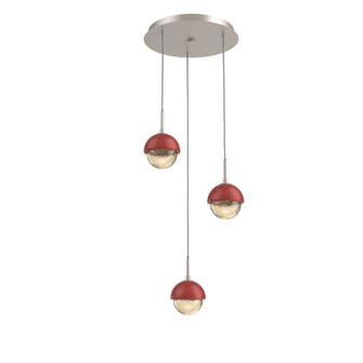 Cabochon Round 3pc Multi-Pendant (1289|CHB0093-03-BS-A-C01-L1-RE)