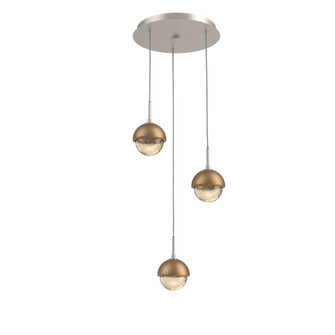 Cabochon Round 3pc Multi-Pendant (1289|CHB0093-03-BS-A-C01-L1-NB)