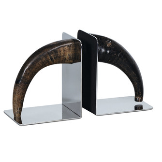 Regina Andrew Lisbon Horn Bookend Set (5533|20-1660)