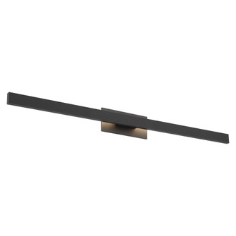 Golden Lighting Enso Integrated LED 51'' Outdoor Wall in Textured Black (36|8432-OWL51 TBK)