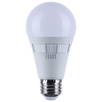 14 Watt A19 LED; 27K/3K/35K/4K/5K CCT Selectable; Medium Base; White Finish; 120 Volt; 4-Pack (27|S11777R1)