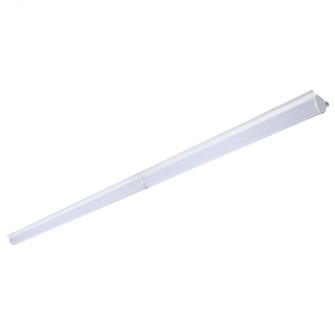 60/80/100 Watt LED 8 Foot Retrofit Strip Light; 35K/4K/5K CCT Selectable; 120-277 Volt; Gloss White (81|65/1032)