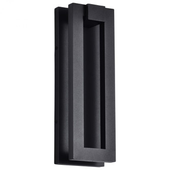 Crew; 32 Watt; 15 Inch LED Outdoor Sconce; Sand Black Finish (81|62/2301)