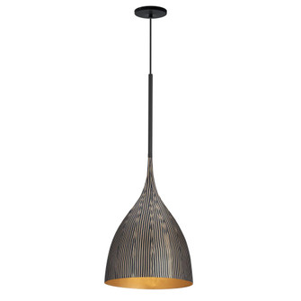 Fleur-Single Pendant (19|10912BKGLD)