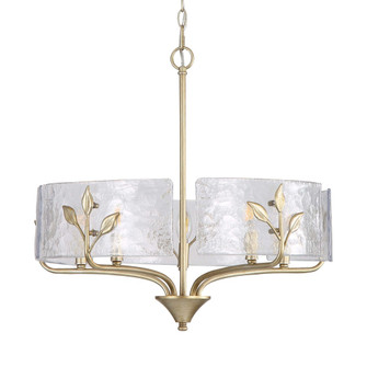 Wry Lighting Bloem 5-light Pendant in White Gold (36|4503-5P WG-HWG)