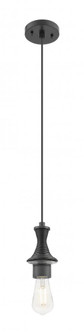 Astor - 1 Light - 3.5 inch - Matte Black - Cord hung - Mini Pendant (3442|415-1P-BK)