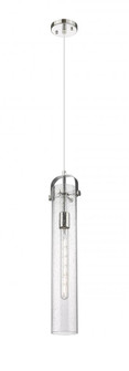 Pilaster - 1 Light - 4 inch Glass - Polished Nickel - Pendant (3442|413-1PS-PN-G413-1S-4SDY)