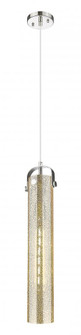 Pilaster - 1 Light - 4 inch Glass - Polished Nickel - Pendant (3442|413-1PS-PN-G413-1S-4ME)