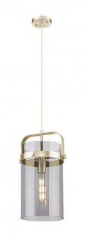 Pilaster - 1 Light - 8 inch Glass - Champagne Bronze - Pendant (3442|413-1PM-CB-G413-1S-8SM)