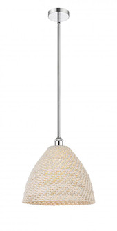Bristol Natural - 1 Light - 16 inch - Polished Chrome - Mini Pendant (3442|616-1S-PC-NBD-16-NAT)