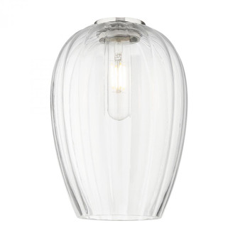 Preston Flute - Clear - 6 inch - Glass (3442|G457-6CL)