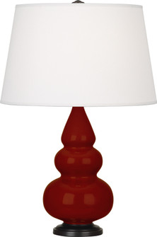 Oxblood Small Triple Gourd Accent Lamp (237|OX31X)