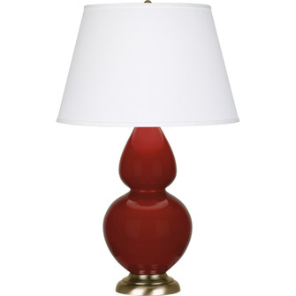 Oxblood Double Gourd Table Lamp (237|OX20X)