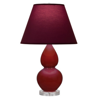 Oxblood Small Double Gourd Accent Lamp (237|OX13P)