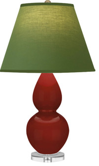 Oxblood Small Double Gourd Accent Lamp (237|OX13G)