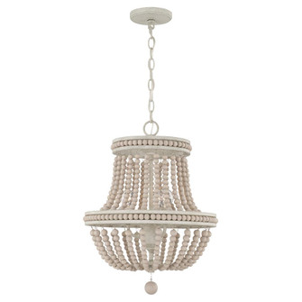 3-Light Beaded Chandelier (42|AA1022SR)