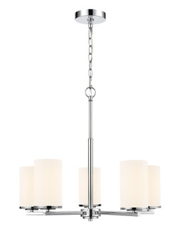 Verlana 24'' 5-Light Chandelier - Chrome (670|2715WG-CH)