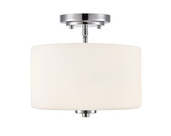 Verlana 22'' 2-Light Semi-Flush Mount - Chrome (670|2710WG-CH)
