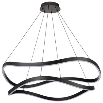 Sylas; 36 Inch LED Pendant; Matte Black Finish (81|62/2421)