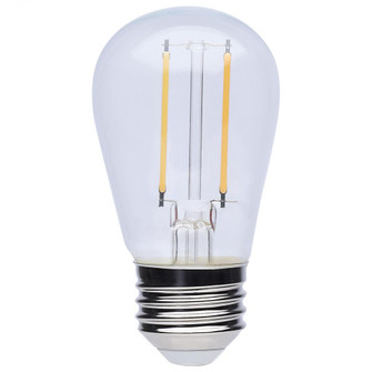 S14 LED String Light Replacement Lamp; Medium Base; 2700K; Clear; 120 Volt; 4-Pack (27|S8021R1)