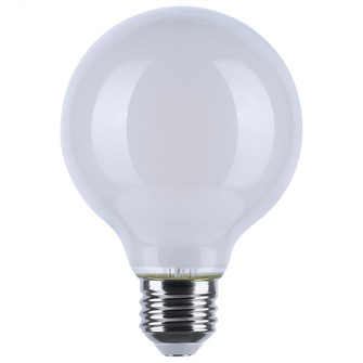 8 Watt LED G25; 3000K-2000K Warm Dimming; Medium Base; White Finish (27|S12153)