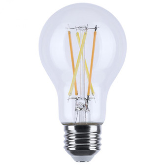 8 Watt LED A19; 3000K-2000K Warm Dimming; Medium Base; Clear Finish (27|S12150)