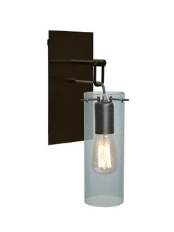 Besa Juni 10 Wall Pendant, Blue Bubble, Bronze Finish, 1x40W Edison (127|1WP-JUNI10BL-EDI-BR)