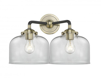 Large Bell 2 Light Bath Vanity Light (3442|284-2W-BAB-G72)